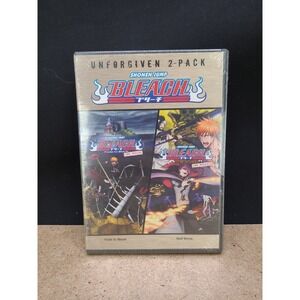 Shonen Jump - Bleach Movies: The Unforgiven DVD Region 1 Full Frame, 2 Pack‎ NEW